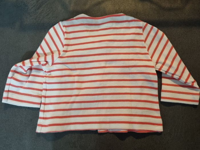 Haut marinière Petit Bateau 3 mois - photo numéro 2