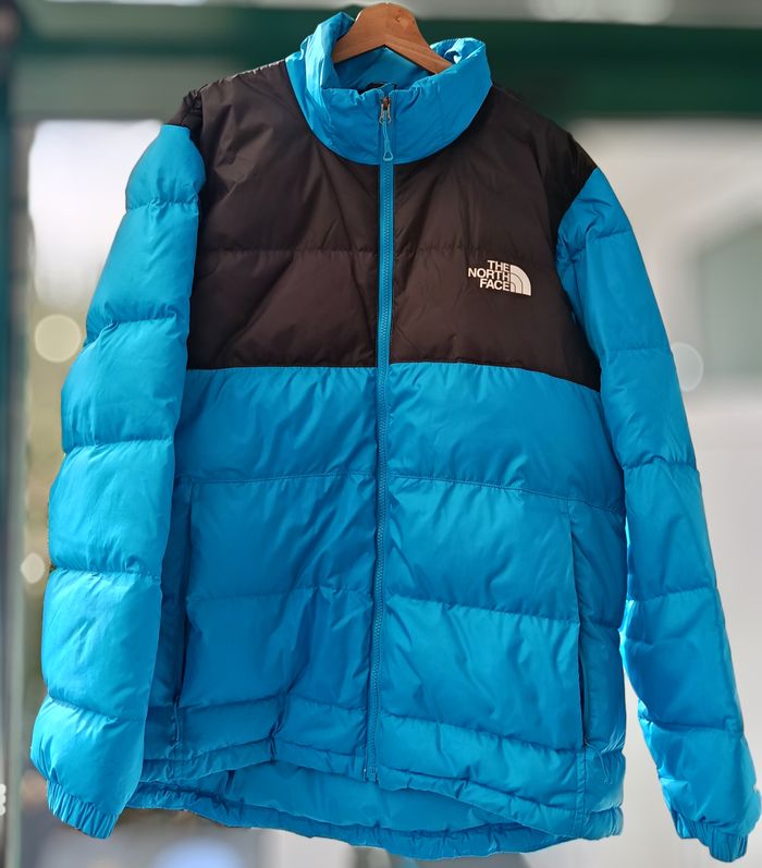 Doudoune The North Face bleu/noir