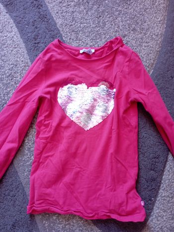 Lot de 3 tee shirts roses taille 10 ans