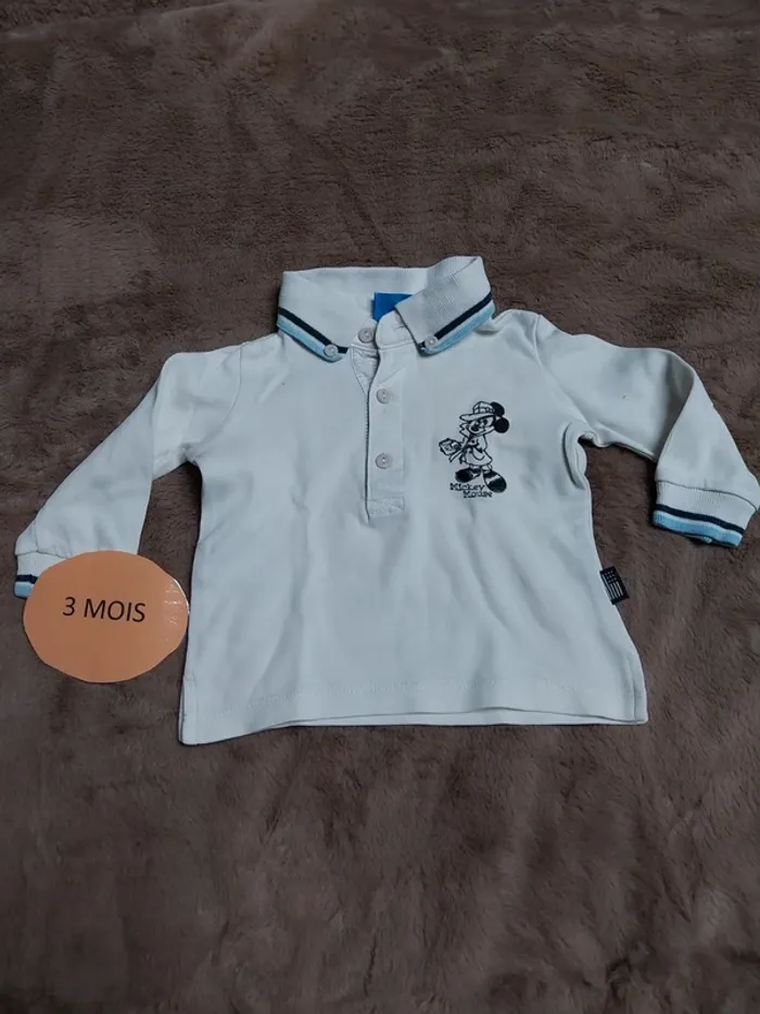 Sweat 3/6mois mickey