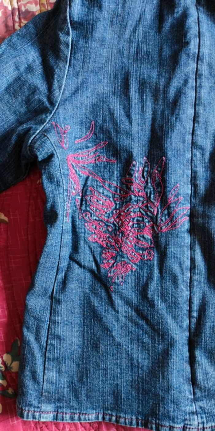 Veste en jean 6 ans - photo numéro 2