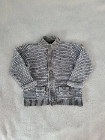 gilet en maille 12 mois kiabi 73-76 cm