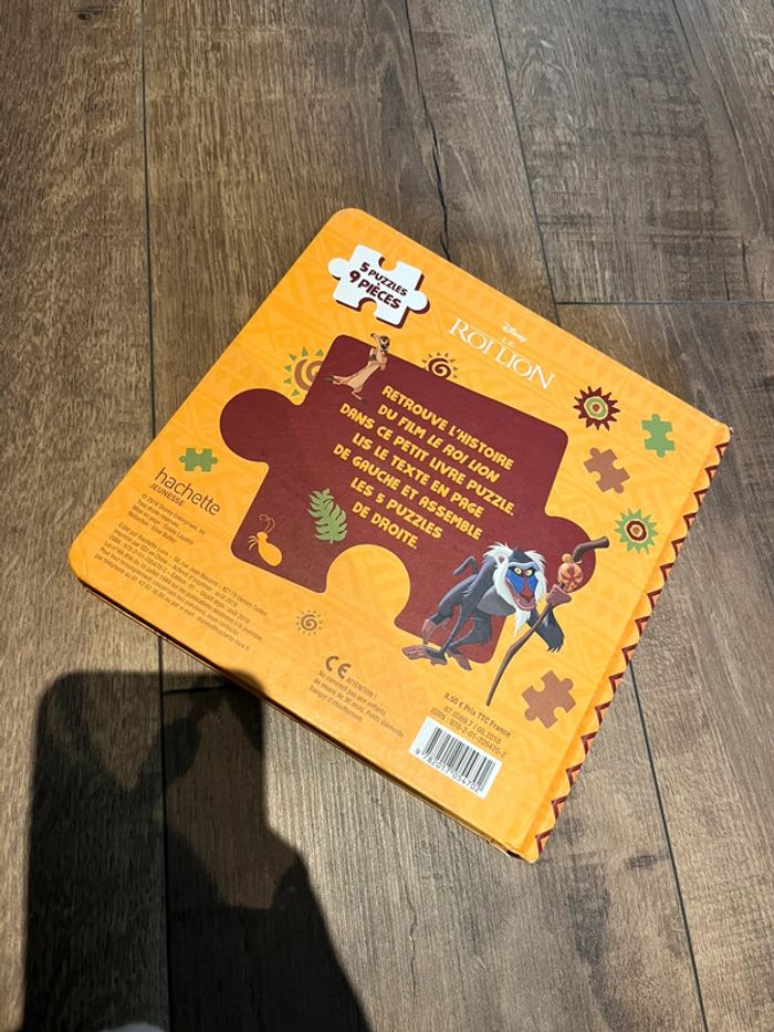 Mon petit livre puzzle Le roi lion - photo numéro 7