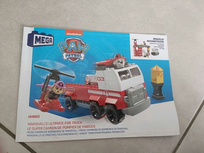 Le lot de méga blocks pat patrouille - photo numéro 6
