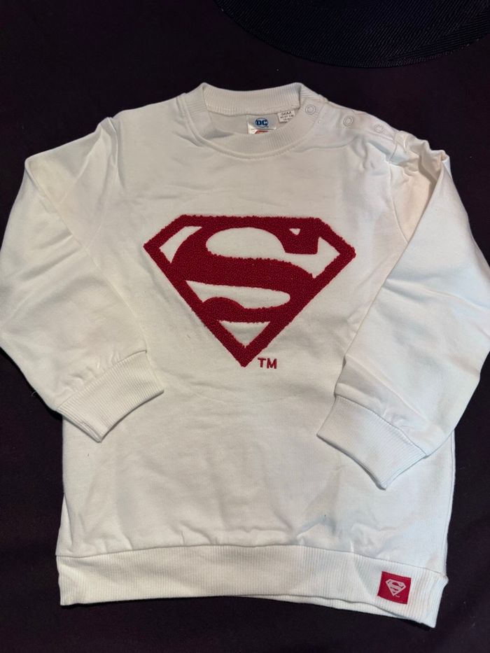 Sweat Superman 36 mois neuf