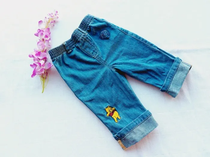 Pantalon taille élastique Disney Winnie L Ourson 9 mois - photo numéro 2