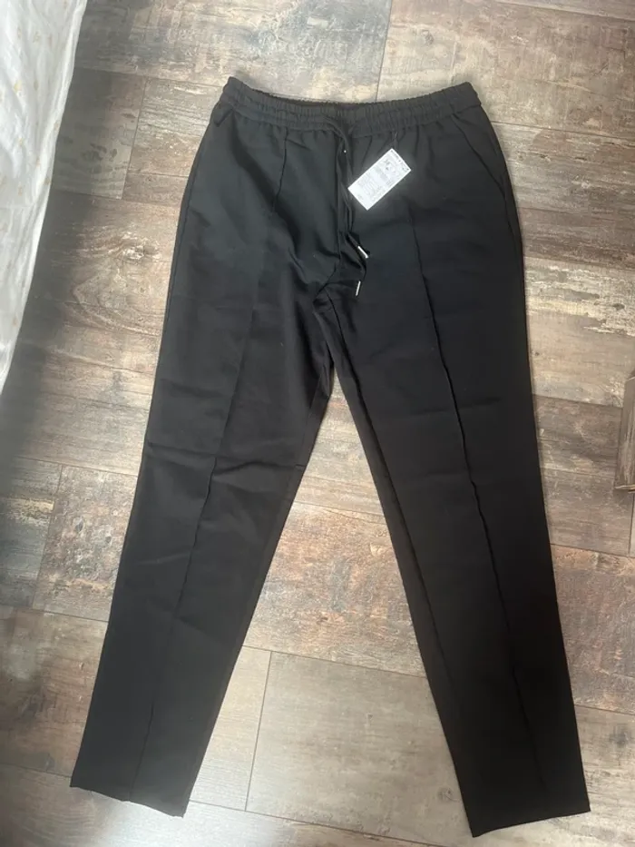 Pantalon fluide léger noir