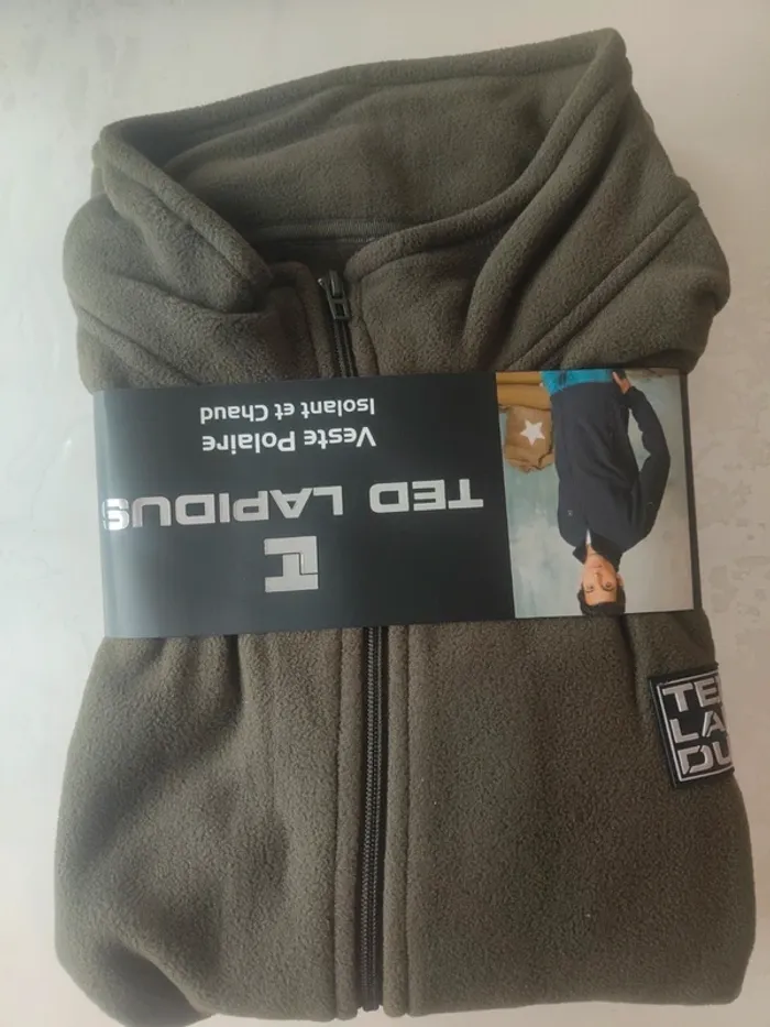 Veste polaire homme Ted Lapidus XXL kaki