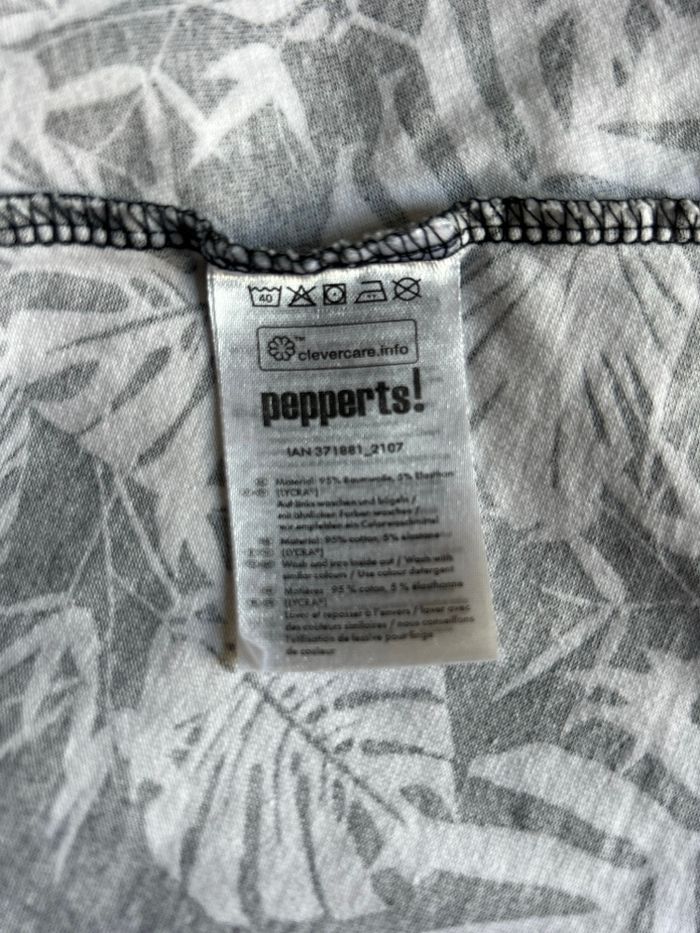 Robe feuillage noir et blanc 7-8 ans Pepperts - photo numéro 6