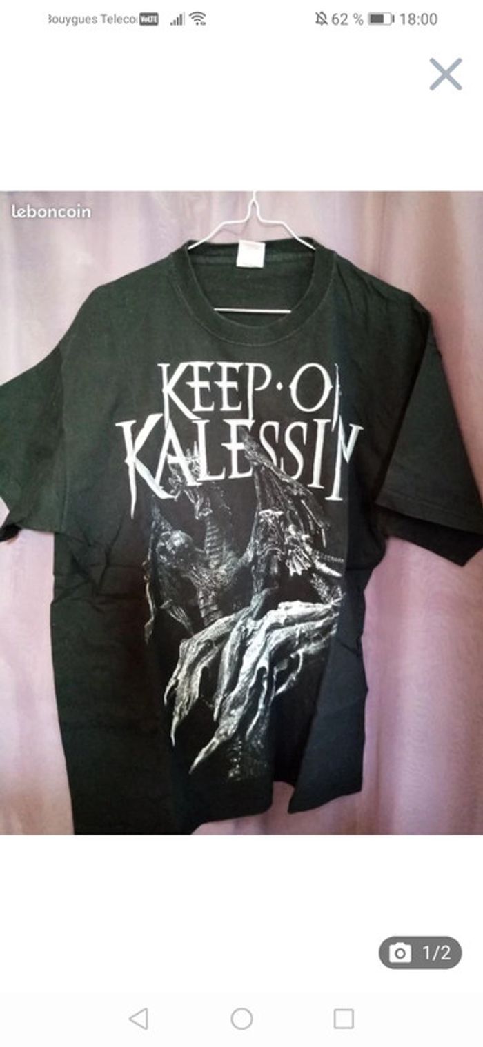 T-shirt du groupe keep of kalessin
