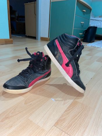 Basket montante puma fille