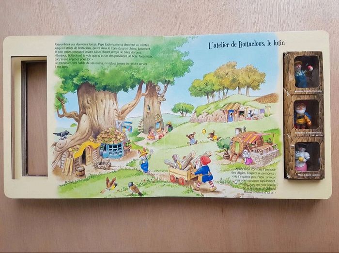 Livre Mes amis de la forêt magique avec figurines - photo numéro 5