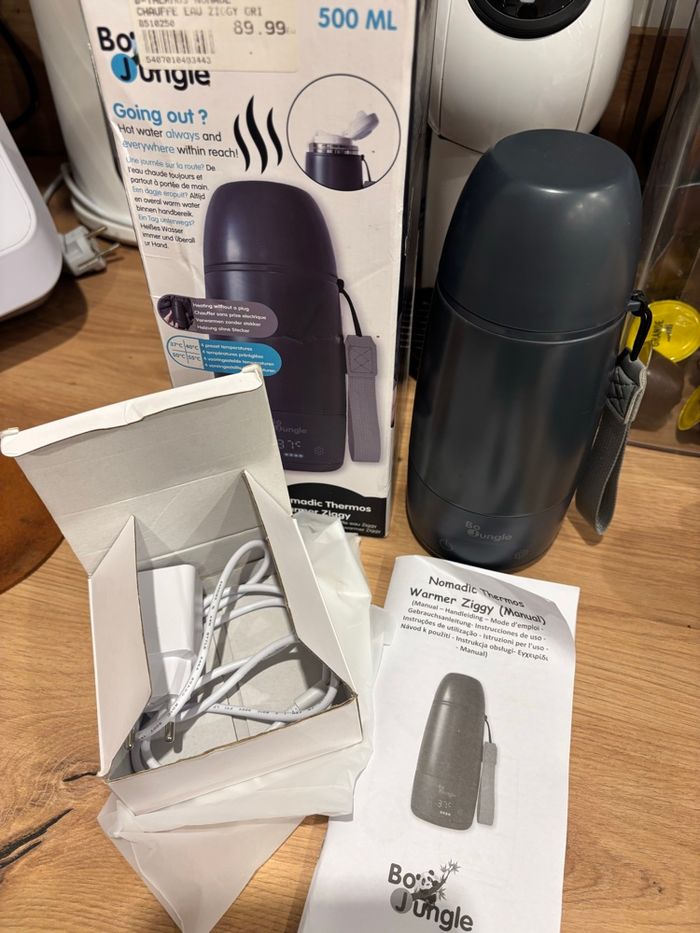 Chauffe biberon nomade