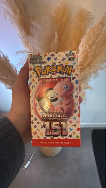Pokemon display coréenne 151