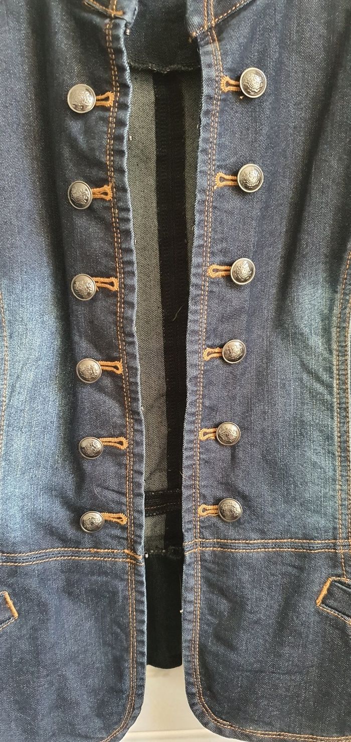 Veste en jean Cache Cache 40 - photo numéro 2