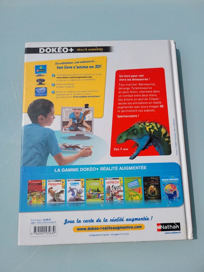 Livre Dokéo+ Réalité Augmentée : Les Dinosaures en action (43) - photo numéro 9
