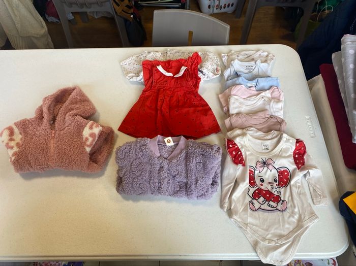 Lot de vêtement bébé fille