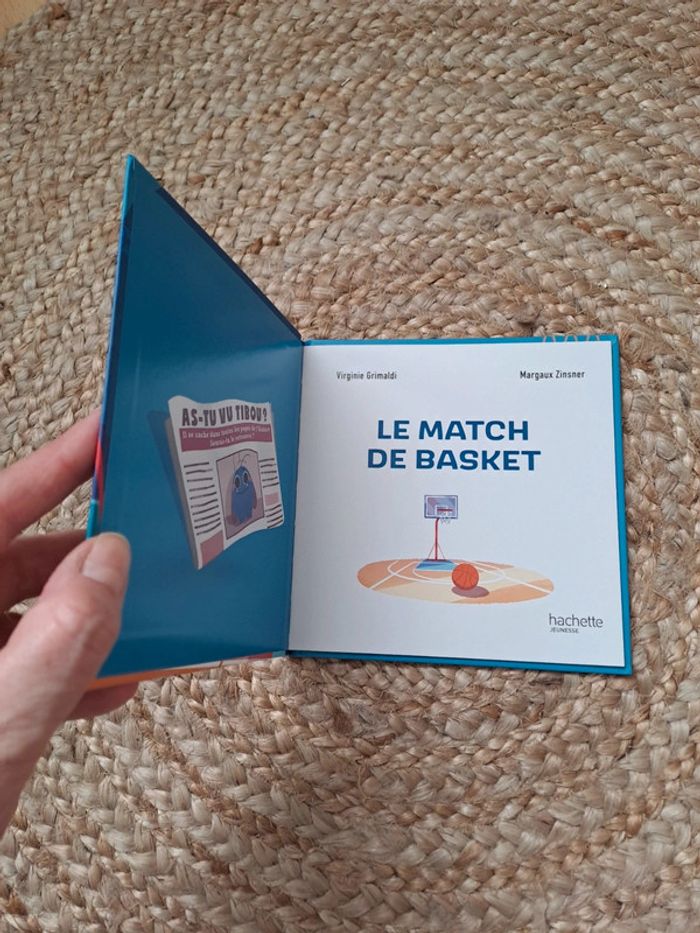 Livre enfant Le match de basket de Virginie Grimaldi - photo numéro 4