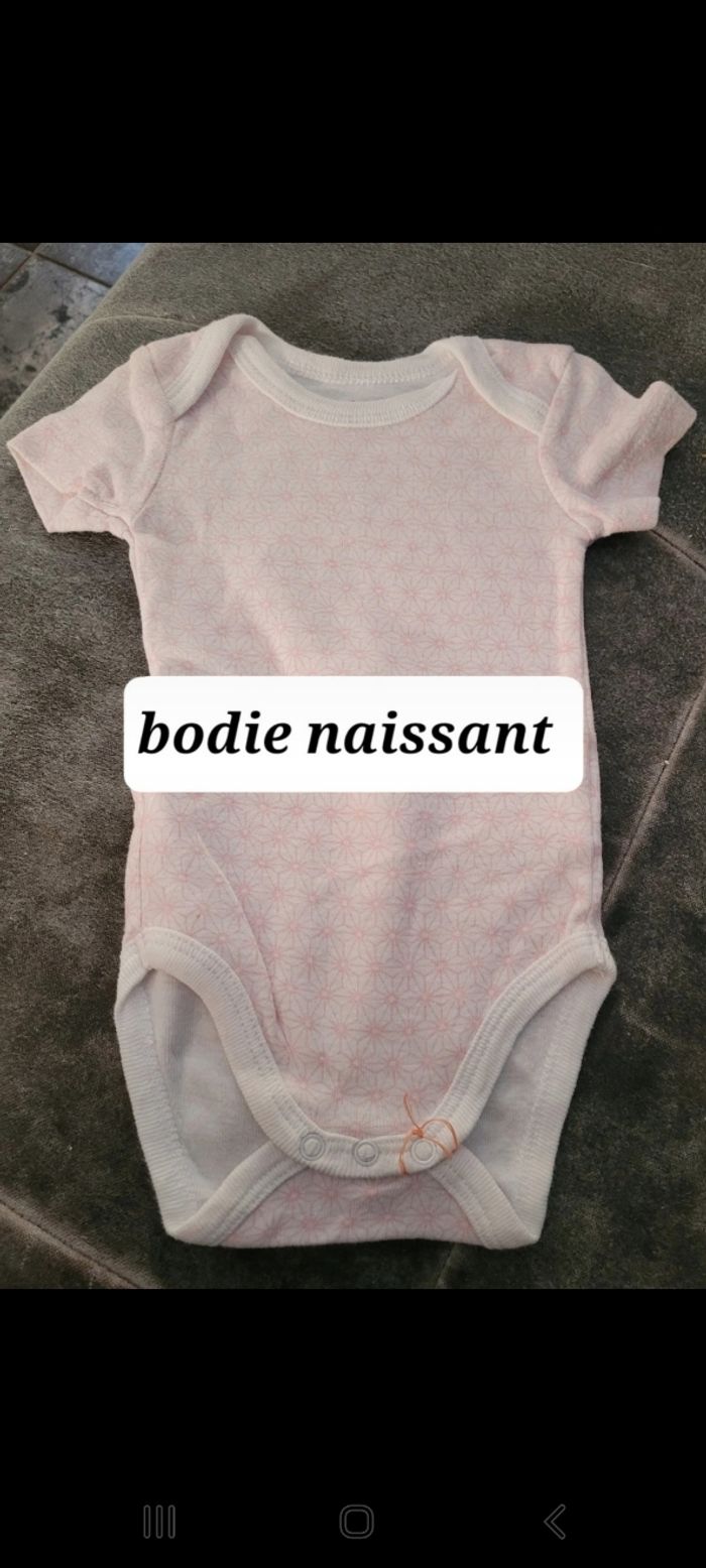 Bodie manche courte naissant