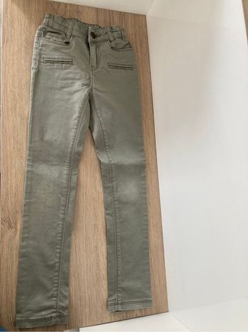Pantalon vert TAO 7ans skinny slim