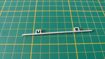 Baguette latérale pièce détachée miniature Burago Mercedes 300 SL 1954 1/18 1/18e #D85