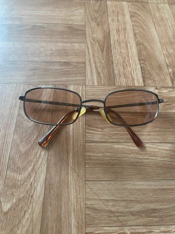Lunette de soleil verre marron claire vintage SIX