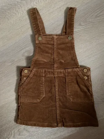 Robe velours côtelé 3/4 ans