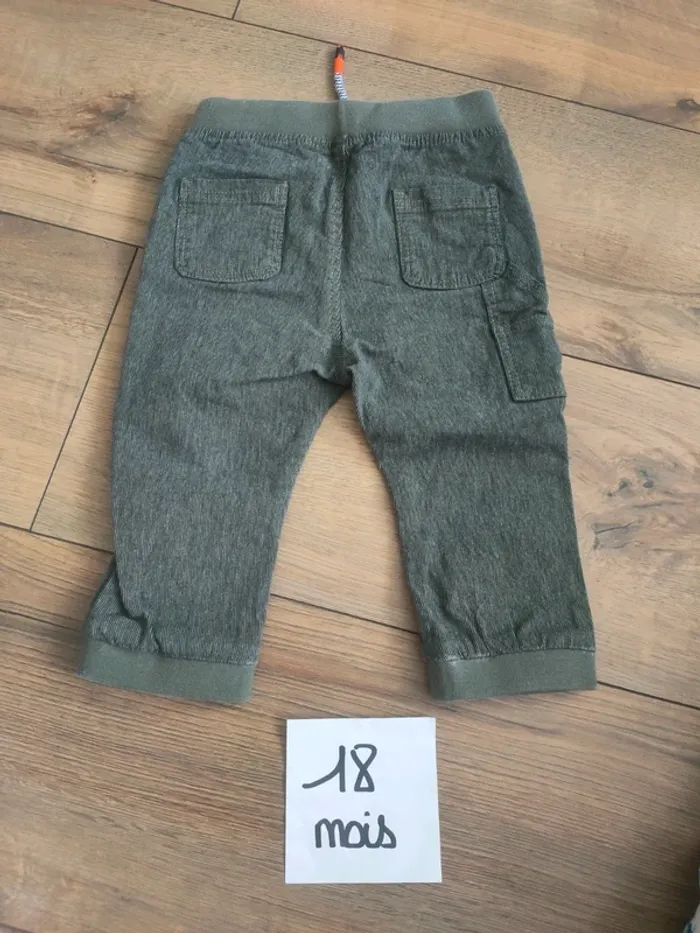 Jeans kaki garçon 18 mois Obaïbi - photo numéro 3