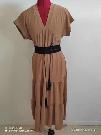 Robe longue fluide