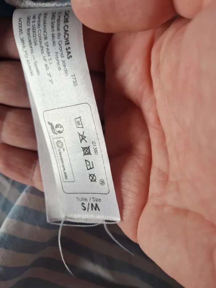 Chemise à rayures effet nœud sur le devant - photo numéro 6