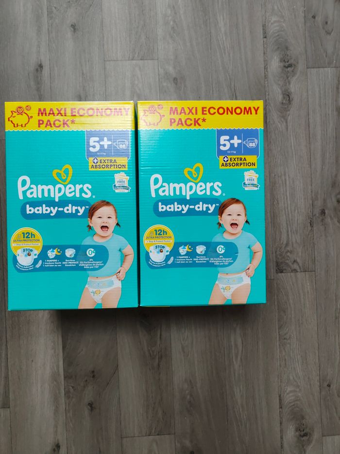 2 carton couche pampers taille5 - photo numéro 3