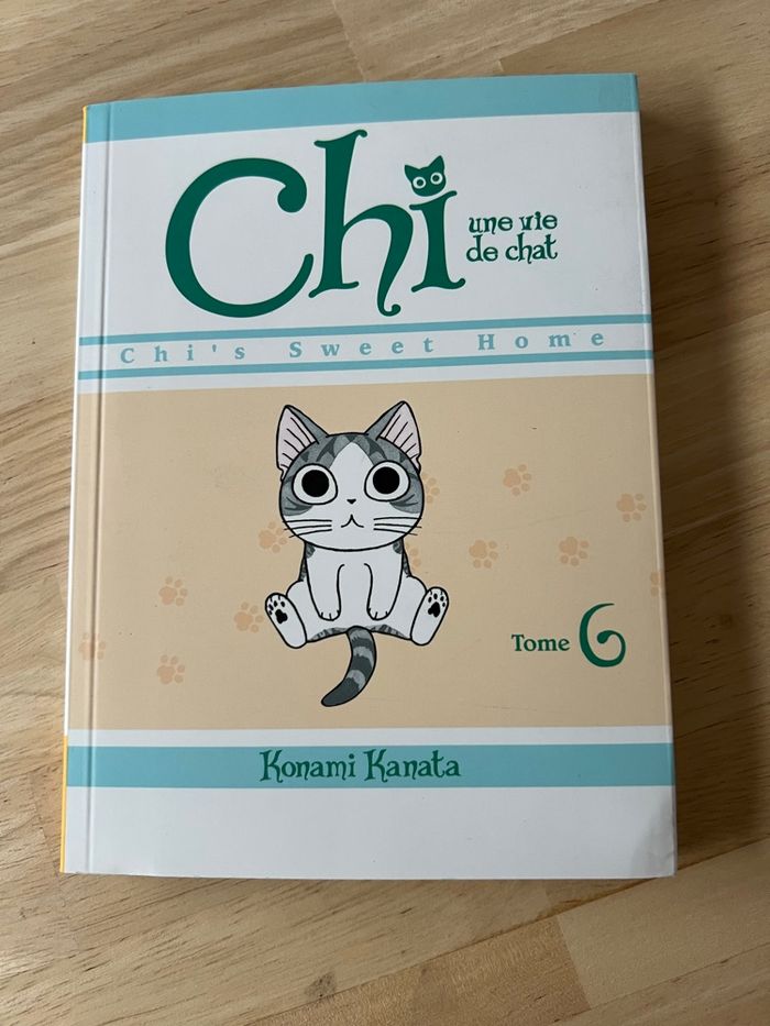 Manga Chi, Une Vie de Chat – Tome 6 – Konami Kanata – Bon État