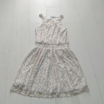 Robe blanche doublée