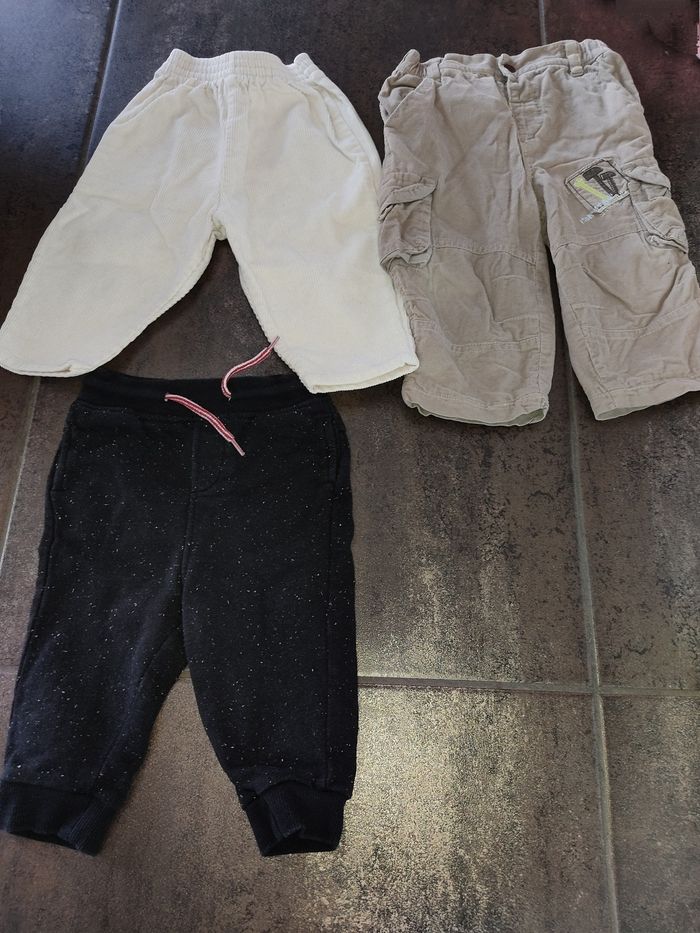 Pantalons garçon 12 mois