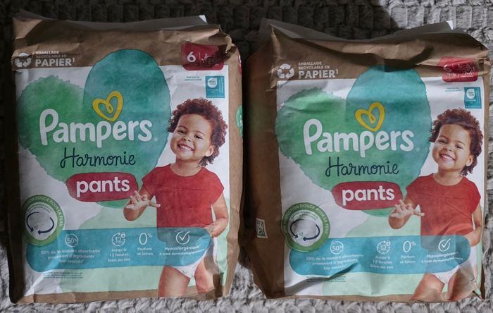 Couches Pampers Harmonie Pants taille 6x2