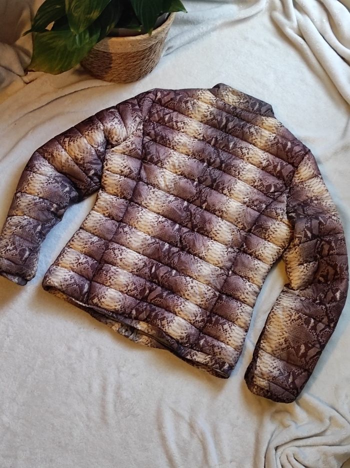 Veste matelassé imprimée serpent taille S - photo numéro 6