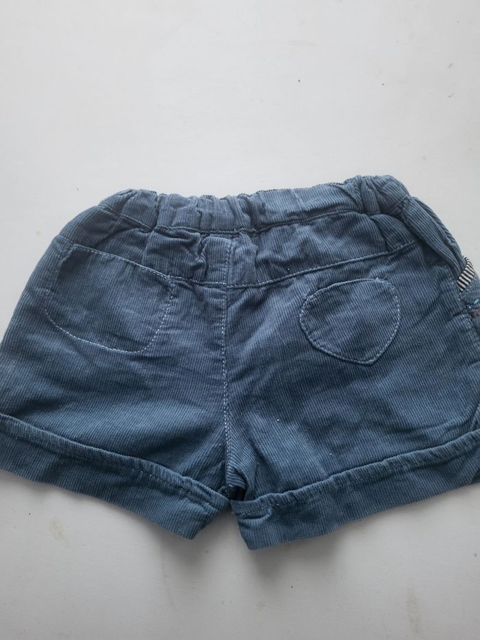 Short velours bouclier bougla 6 mois - photo numéro 3