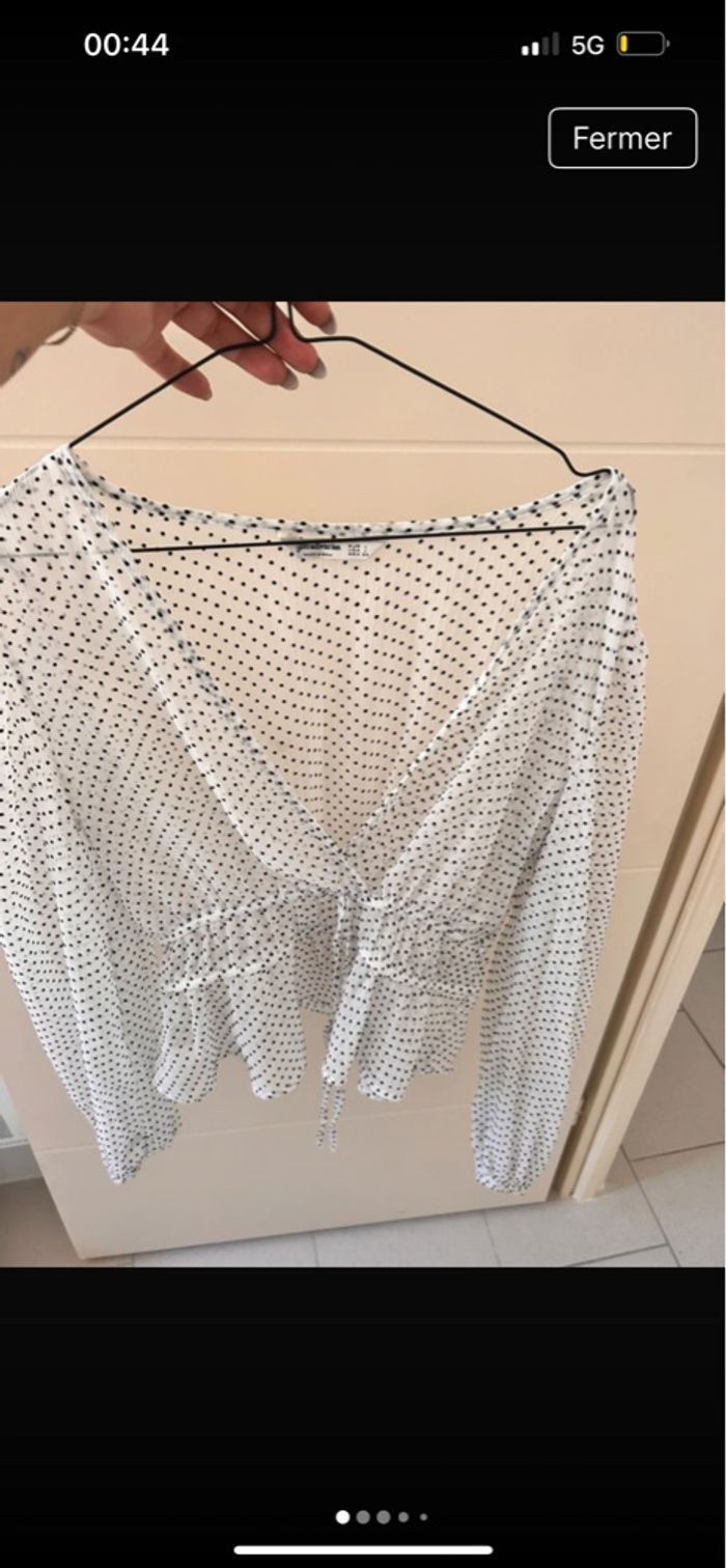 Blouse transparente
