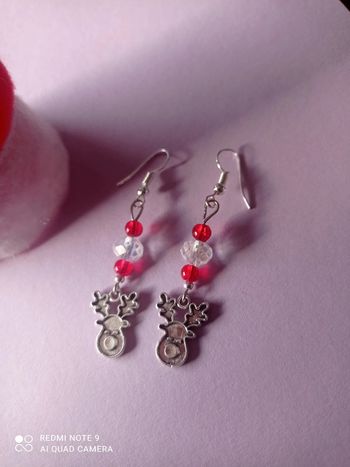 Boucles d'oreilles rennes