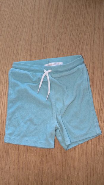 Short en éponge 18 mois