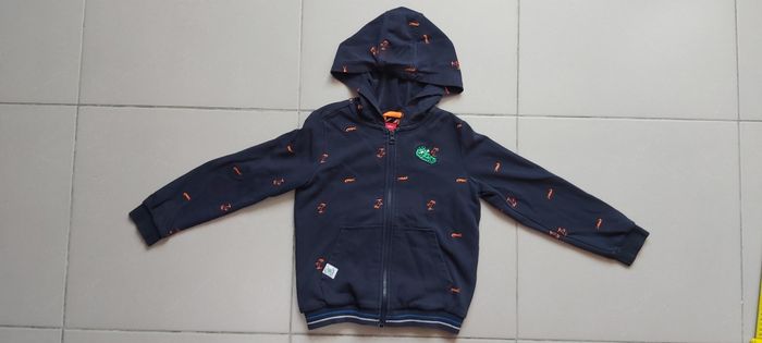 Gilet zippé à capuche 128/134