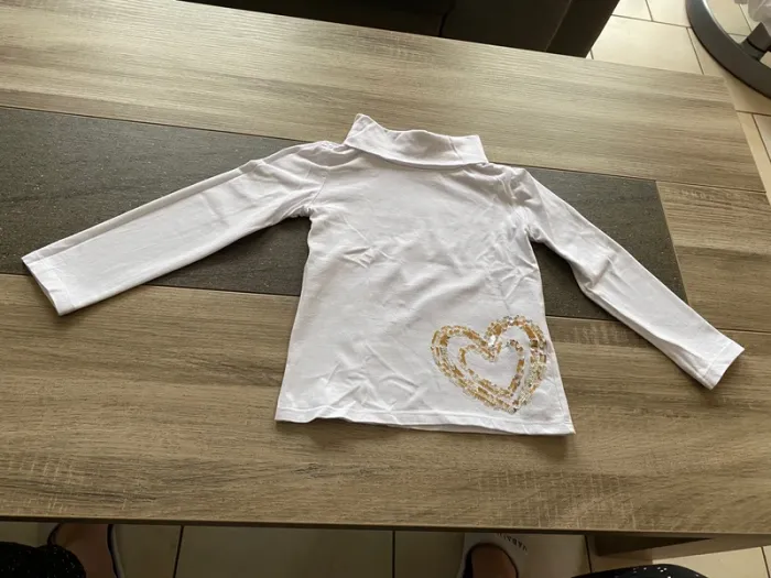 T shirt Col roulé 5ans sergent major