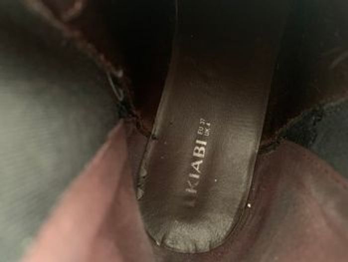Bottes vernies bordeaux taille 37 - photo numéro 5