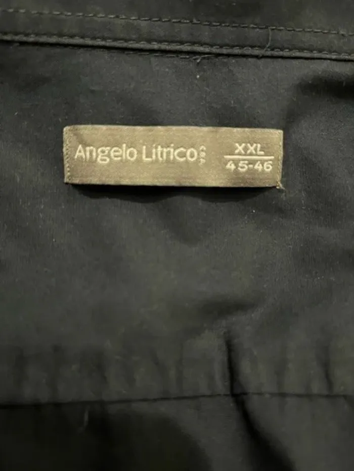 Chemise homme manches longues Angelo litrico - photo numéro 3