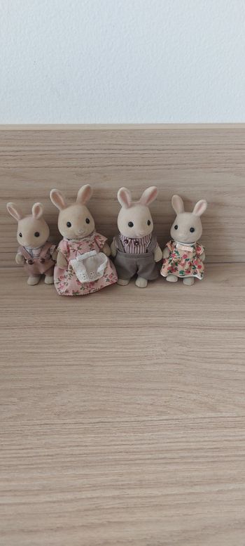 Sylvanian families la famille lapin blanc