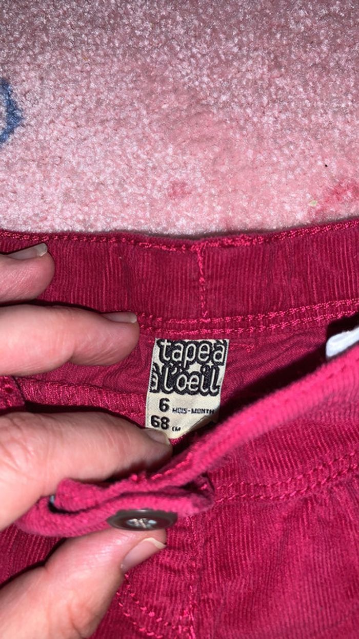 Lot de 6 vêtements jeans short jupe en 6 mois - photo numéro 13