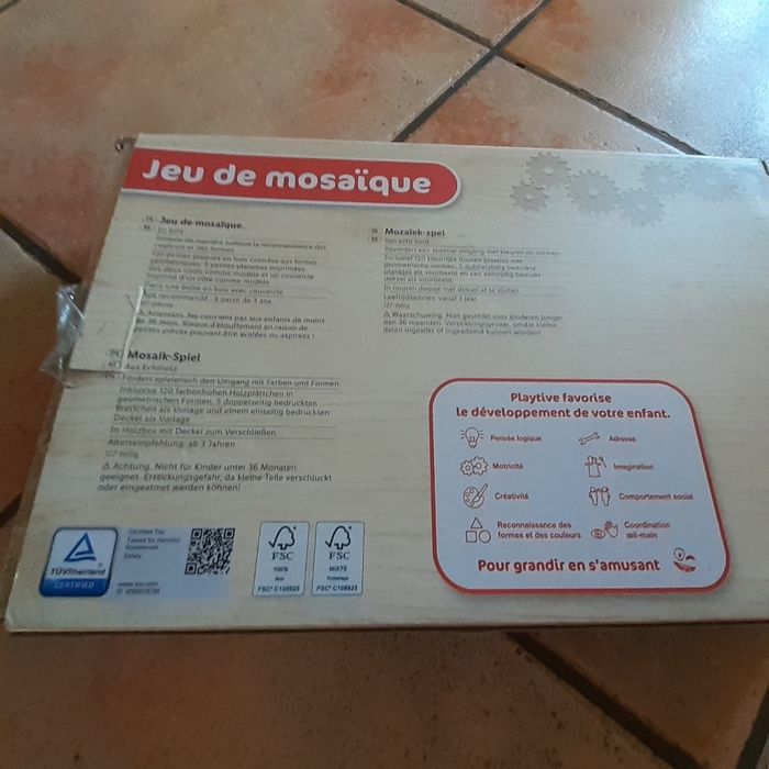 Jeu de mosaique - photo numéro 2