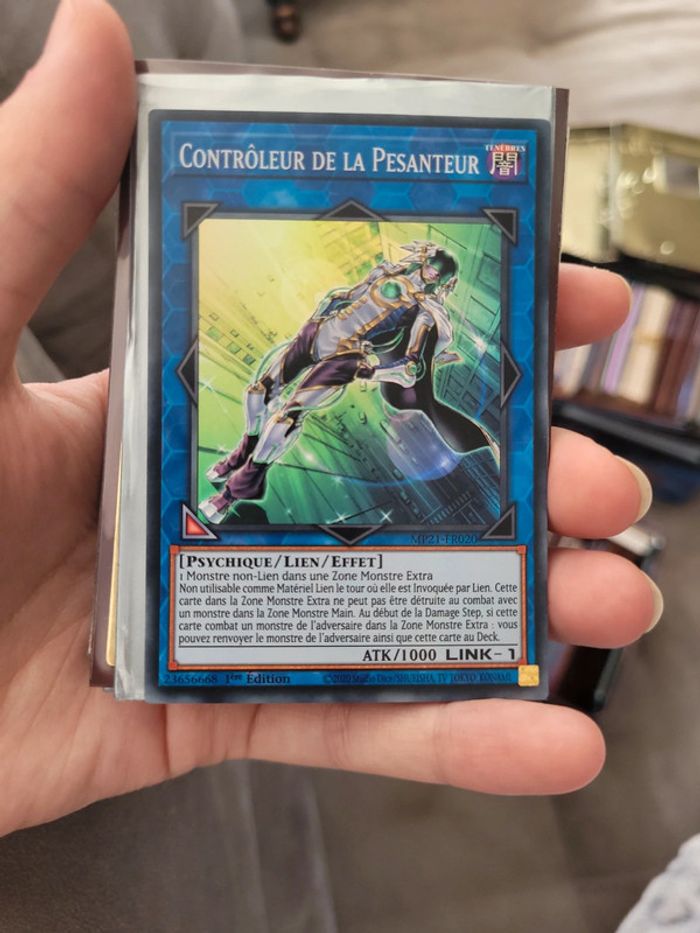 Carte contrôleur de la pesanteur