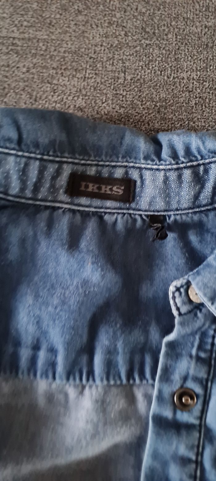 Chemise Bleu Jeans IKKS - photo numéro 4