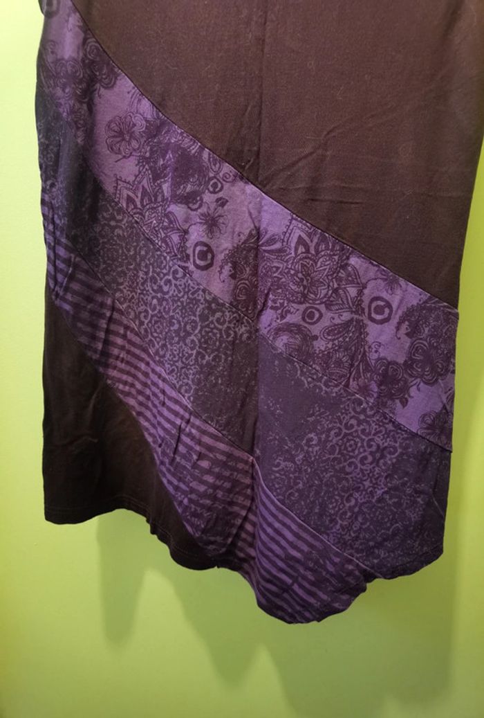 Débardeur violet Assymétrique - photo numéro 2